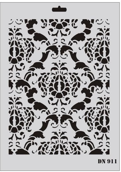 Rich Dantel Seri DN-911 Stencil 35X25 cm