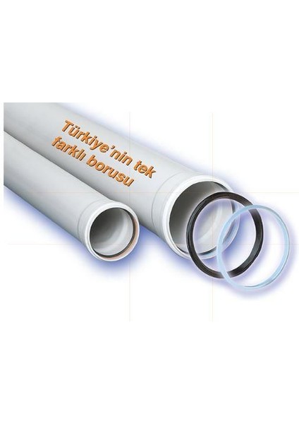 Ege Yıldız 125X150 Pvc Boru 2,5 mm