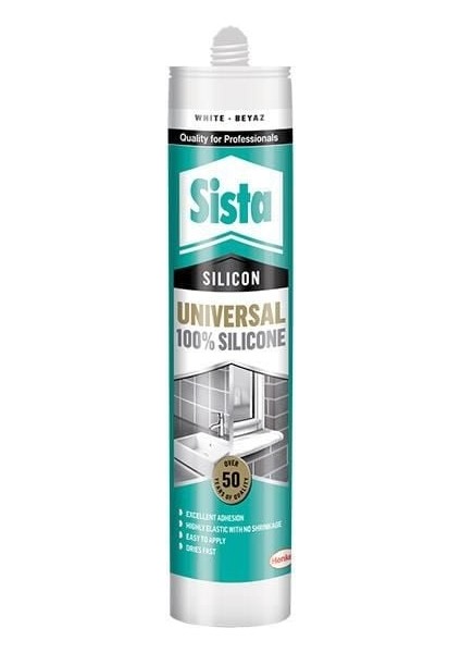Sista Üniversal Beyaz Silikon 280 ml