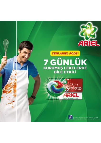 Pods Kapsül Çamaşır Deterjanı Oxi 20'lu