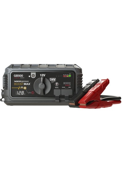 Noco Genius GB500 12V/24V 6250AMP Ultrasafe Lityum Akü Takviye + Powerbank + LED Lamba