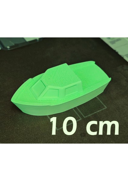 Batmayan Oyuncak Tekne | 10 cm Yüzen Bot | Küvette, Denizde, Havuzda Eğlenceli Oyunlar