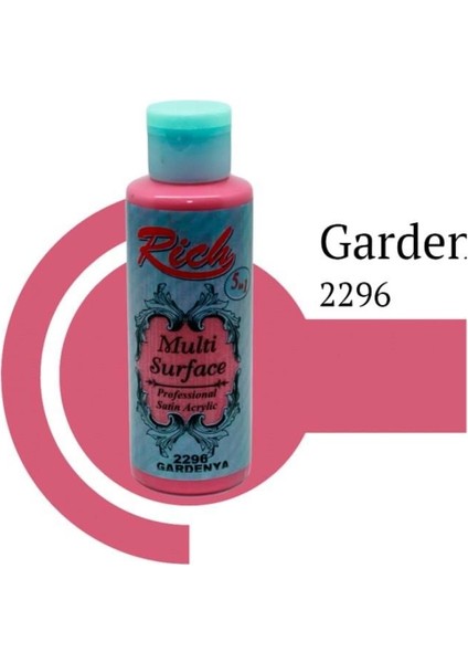 Rich Multi Surface 2296 Gardenya Akrilik Boya 120 cc