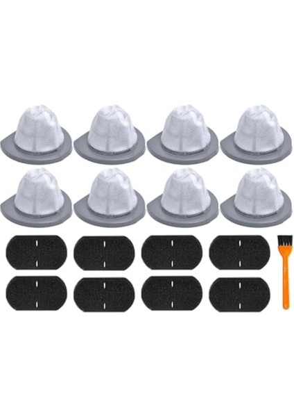 8 Pack 2033 Bissell Için Vakum Filtresi Tüy Stikulu Hafif Torbasız Vakum 20331 20333 20334 20336 20339 2033M (Yurt Dışından)