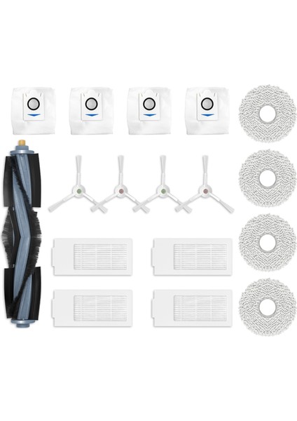 Yeedi Kk Vakum Robot Yedek Parçaları Ana Yan Fırça Pas Ped Hepa Filtre Toz Çantası Yedek Aksesuarlar (Yurt Dışından)