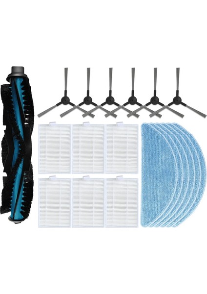 Aksesuar Seti Akıllı ve Temiz L Serisi 707: Ana Yan Fırça Paspas Filtresi, A (Yurt Dışından)