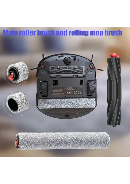 S1 Pro Yedek Parçalar Aksesuarlar Vakum: Ana Fırça X1, Yan Fırça X6, Yıkanabilir Filtre X4, Toz Çantası X4, Rolling Mop X3 (Yurt Dışından) modelleri