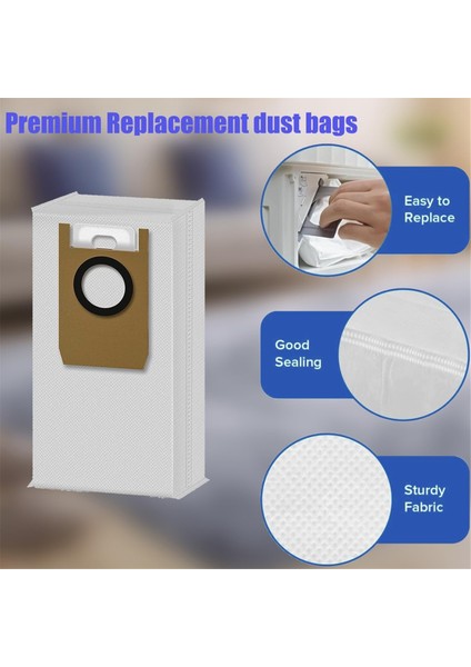 S1 Pro Yedek Parçalar Aksesuarlar Vakum: Ana Fırça X1, Yan Fırça X6, Yıkanabilir Filtre X4, Toz Çantası X4, Rolling Mop X3 (Yurt Dışından) fırsatları