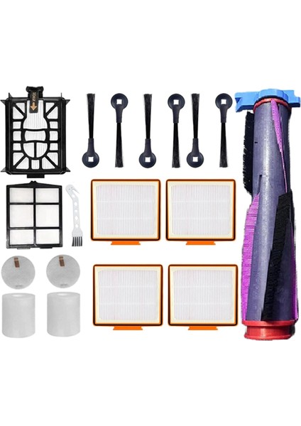 Köpekbalığı AV2800ZE Için 18 Adet RV2820YE RV2820ZE AV2820S AV2820XEUS Vakum Süpürge Parçaları Ana Yan Fırça Hepa Filtre (Yurt Dışından)