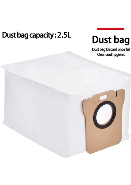 Xiaomi Robot Vakum X10 Plus Için Uyumlu Değiştirme Kit Aksesuarları, X10+, X20 Pro, X20 Plus, Ana Fırça Toz Çanta Filtresi (Yurt Dışından) indirimleri