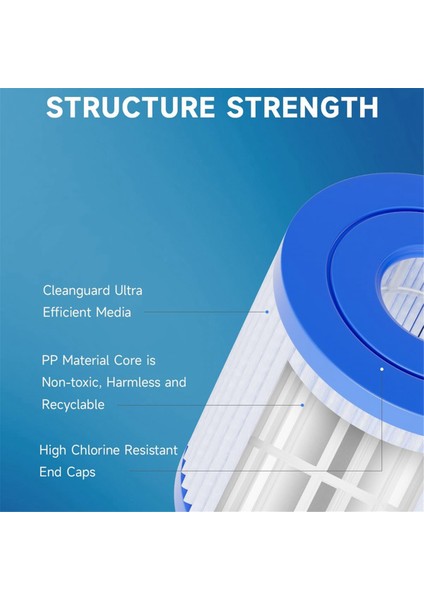 8 Paket Havuz Filtresi Intex 29007E Tip H Havuz Filtre Kartuşu, 330 Gph Filtre Pompası Zemin Havuzu Filtreleri (Yurt Dışından) modelleri
