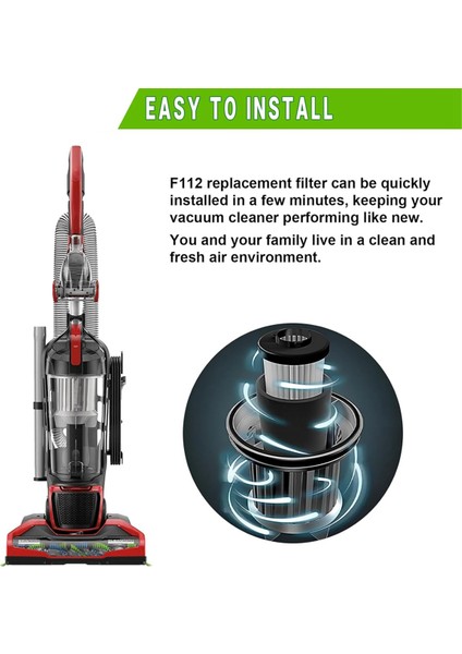F112 Filtre Değiştirilmesi, Ön Motor Koku Tuzak ve 2 Paket Giriş Filtreleri Kir Şeytan Endura UD20120NC UD70161 (Yurt Dışından) fiyatları