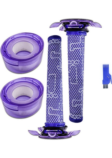 Vakum Filtresi Dyson V8 Ekstra/v8 Odak Yatak/v8 Mutlak Çubuk El Vakum Süpürge Hepa Filtreleri (Yurt Dışından)