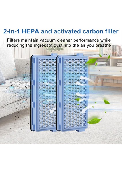 Miele Compact C1 &amp; C2 Için Hepa Filtreleri, Complete C2 &amp; C3, S8340, 5 Motor Filtreli, 5 Hava Temiz Filtresi (Yurt Dışından) fırsatları