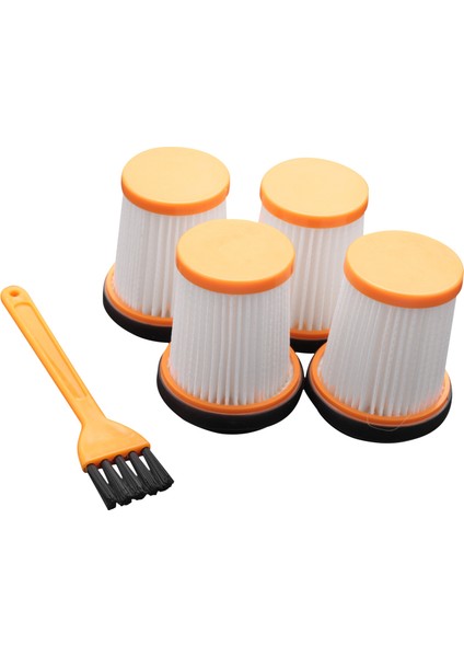 4 Pcs Yedek Vakum Filtresi Köpekbalığı W1 W1 WV200 WV201 WV205 WV220 Kablosuz El Vakum Süpürücü (Yurt Dışından)