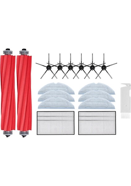 Roborock S7 S70 S75 S7MAX S7MAXV T7S Artı Mops Kumaşları Hepa Filtre Kiti Robotik Vakum Süpürge Aksesuarları (Yurt Dışından)