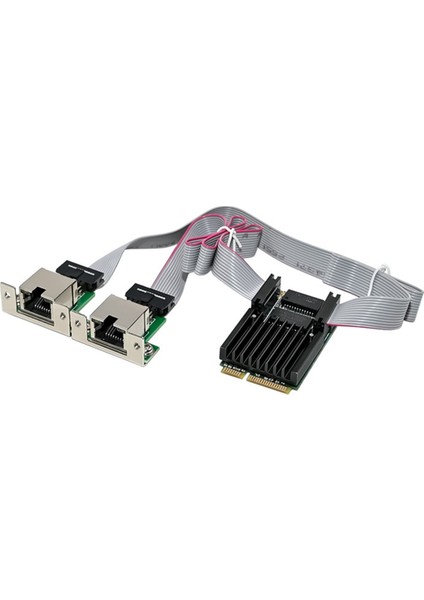 Gigabit Ağ Kartı Çift RJ45 Port Gigabit Server Nıc Adaptör 10/100/1000MBPS Ethernet Nıc Pc Için (Yurt Dışından)