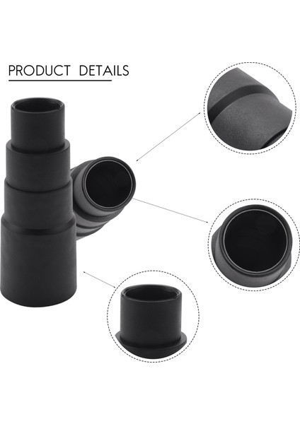 3pcs Vakum Güç Alet Tozu Ezici Hortum Evrensel Adaptör 32MM 35MM Temizleme Adaptörleri Fırça Emme Kafa Konnektörü (Yurt Dışından) indirimleri