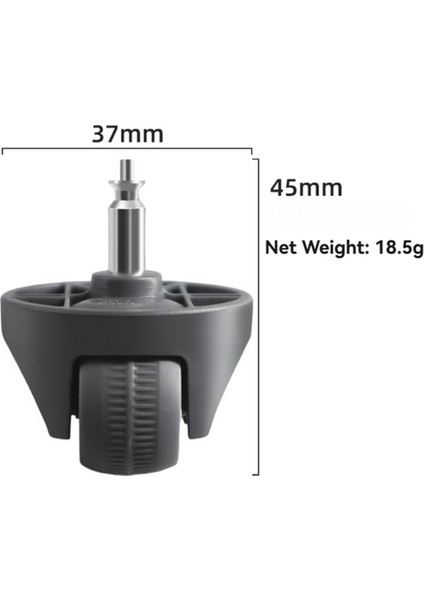 Narwal J4 / J5 Robot Vakum Süpürge Parçaları Süpürücü Evrensel Tekerlek Ekleri Için Seyahat Tekerleği (Yurt Dışından) fiyatları
