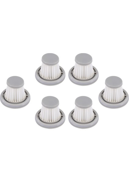 6pcs Xiaomi Mijia Için Hepa Filtresi Kullanışlı Vakum Süpürge Ev Araba Mini Kablosuz Yıkanabilir Filtre Yedek Parçalar Aksesuarlar (Yurt Dışından)