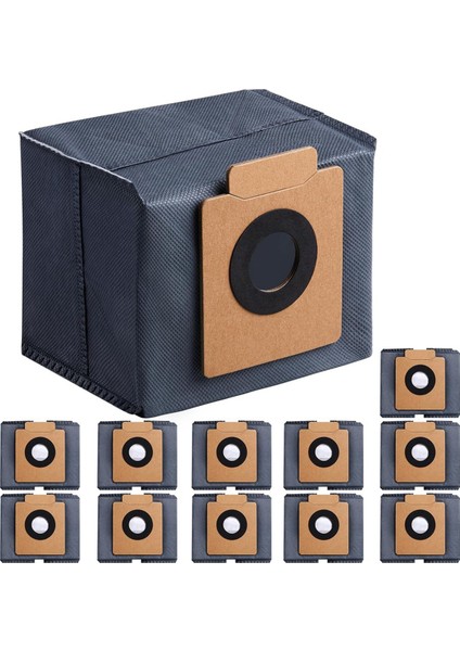 Eufy X10 Pro Omni, X8 Pro Ses Robot Vakum Süpürge Toz Torbaları, Yedek Temiz Taban Torbaları (Yurt Dışından)