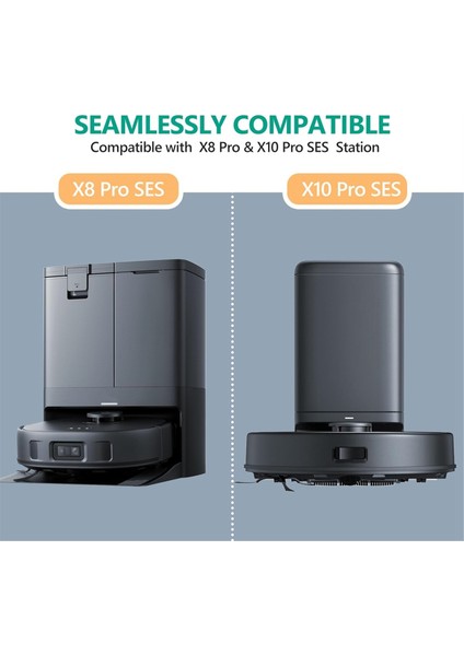 Eufy X10 Pro Omni, X8 Pro Ses Robot Vakum Süpürge Toz Torbaları, Yedek Temiz Taban Torbaları (Yurt Dışından) indirimleri