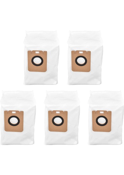 Vakum Süpürge Toz Torbaları, Çıkarılabilir Uygun Uygun Dayanıklı Toz Torbaları Dreame Bot Z10 Pro L10 Plus Için 5 Pcs (Yurt Dışından)