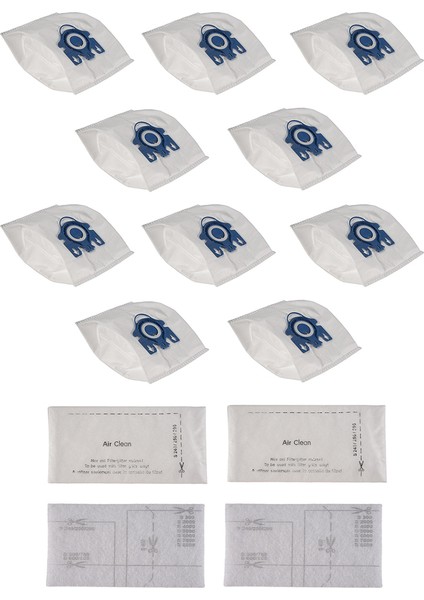 12PCS Miele Gn Airclean 3D Verimlilik Toz Torbaları Için Vakum Süpürge Miele Gn Vakum Süpürge Toz Çanta Parçası (Yurt Dışından) fiyatları