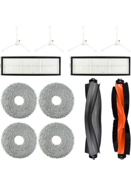 Dreame X10 S10 Plus L10S Ultra W10S Pro Vakum Süpürücü Ana Yan Fırça Hepa Filtre Mop Bezi Yedek Aksesuarlar (Yurt Dışından)