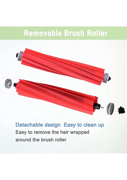 Roborock S7 S7+ S7 Maxv, S7 Maxv Plus T7S T7 Plus T7S Plus Robot Vakum Silindir Fırçası Fırlatma Yan Fırçası Paspas Bezi (Yurt Dışından) fiyatları