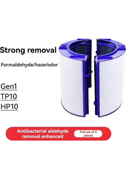 Dyson GEN1/TP10/HP10/TP06/PH02 Hava Temizleyicisi Değiştirme Filtresi Için Aktif Karbon Hepa Filtresi Bakterileri Çıkarır (Yurt Dışından)