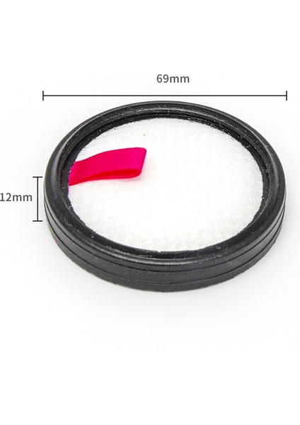 3pcs Vakum Filtre Yedek Parçaları Inse K370/N370 Kablosuz Vakum Süpürge Filtre Değiştirme (Yurt Dışından) indirimleri