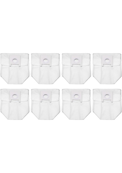 8 Paket Toz Çantası Değiştirme Xiaomi Roidmi Robot Süpürme Eve Plus Vakum Süpürge Yedek Yedek Parçalar Aksesuar (Yurt Dışından)