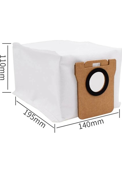 Xiaomi Robot Vakum Için X10+ X10 Plus B101GL Yedek Parçaları Aksesuarları Ana Yan Fırça Hepa Filtre Toz Torbası Mop Rag (Yurt Dışından) indirimleri
