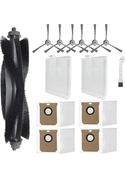 Eufy Clean L60, L60 Ses, L50, L50 Ses Vakum Süpürge Yedek Parçaları Hepa Filtre Mop Kumaş Tarafı / Ana Fırça Aksesuarları (Yurt Dışından)