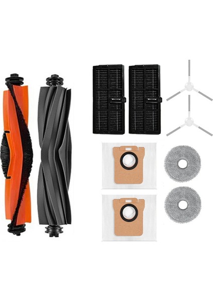 Xiaomi Mijia M30S Robot Vakum Süpürücü Ana Yan Fırça Hepa Filtre Mop Bez Tuz Torbaları Yedek Parça (Yurt Dışından)