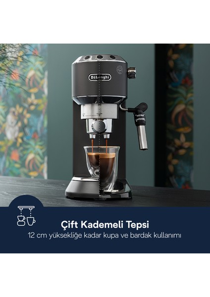 Dedica Manuel Espresso Makinesi EC 685.BK