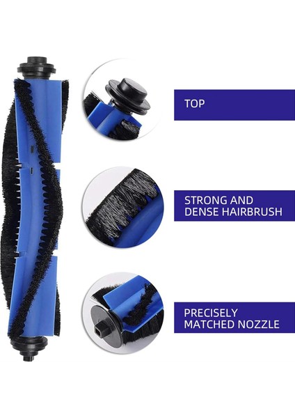 Eufy Robovac X8 &amp; X8 Hibrit Vakum Temizleyici Aksesuarları Ana Yan Fırça Hepa Filtre Mop Bezi Için 10 Adet (Yurt Dışından) fırsatları