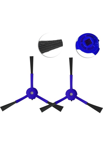 Eufy Robovac X8 &amp; X8 Hibrit Vakum Temizleyici Aksesuarları Ana Yan Fırça Hepa Filtre Mop Bezi Için 10 Adet (Yurt Dışından) indirimleri