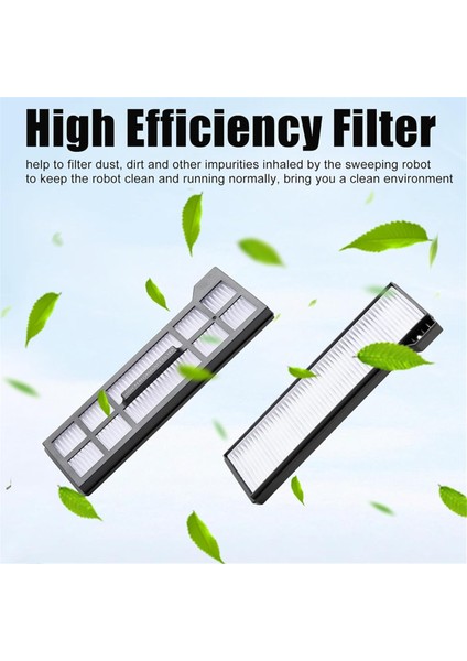 Eufy X10 Pro Onmi Değiştirme Ana Yan Fırça Hepa Filtre Mop Padleri Toz Torbaları Yedek Parçalar Aksesuarları (Yurt Dışından) fiyatları