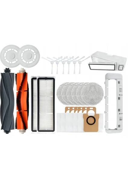 Xiaomi Robot Vakum Için X10+ X10 Plus B101GL Parça Aksesuarları Hepa Filtre Toz Çantası Paçavra Mop Stand Toz Kutusu (Yurt Dışından)