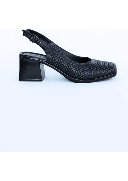 Kadın Topuklu Ayakkabı Z6919002-SIYAH