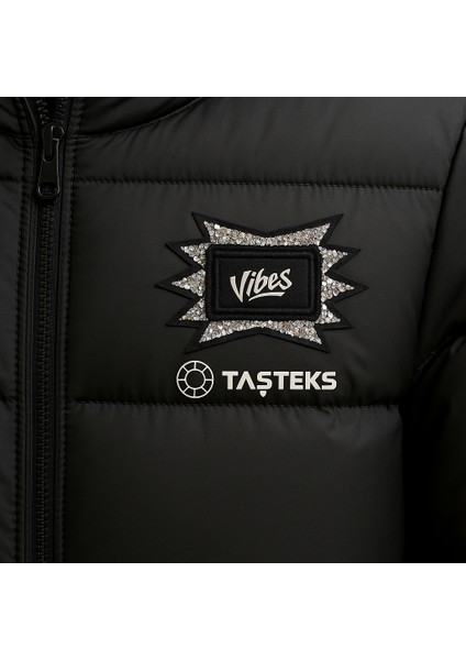Taşlı Ütülenebilen Veya Sticker Olarak Kullanılabilen ' Vibes ' Yazılı Patch fiyatları
