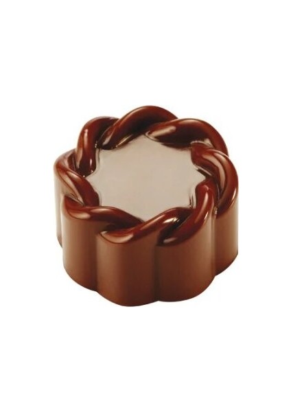 Innovation Polikarbon Pralin Çikolata Kalıbı Çelenk PC18 PC18 - � 28 x 17 H mm