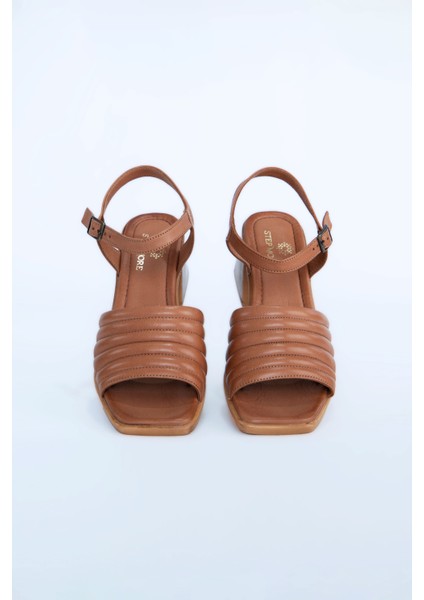 Kadın Topuklu Ayakkabı Z6919006-TABA fiyatları