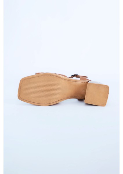 Kadın Topuklu Ayakkabı Z6919006-TABA indirimleri