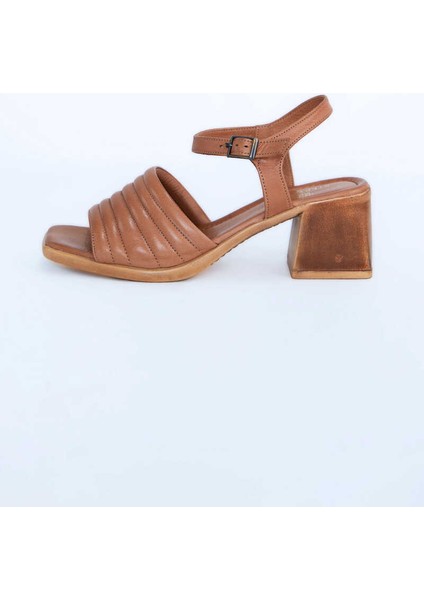 Kadın Topuklu Ayakkabı Z6919006-TABA