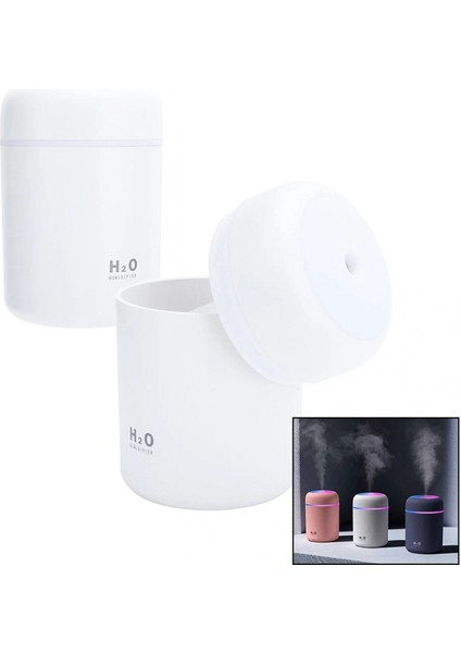 H2O Humudifier Hava Nemlendirici - Buhar Makine 400ML (4887)