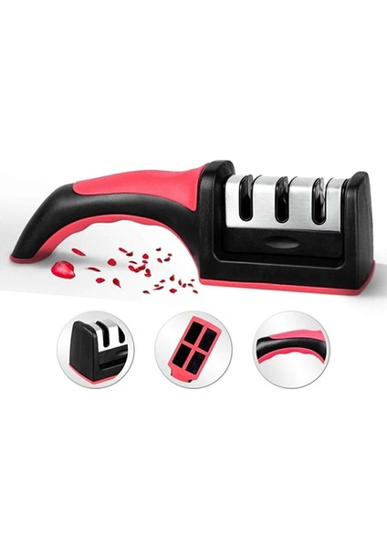 3 Aşamalı Makas Bileyici Keskinleştirme Aleti modelleri