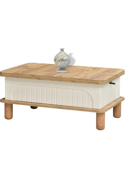 Uyar Çam - Krem Membran 90*60 Bohem Akıllı Sehpa fiyatları